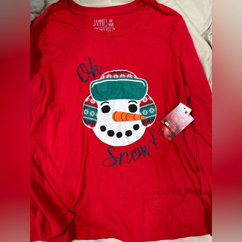 NWT Christmas Pj top